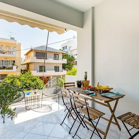 Nautilus Charm Center With Veranda Apartment Chania (Crete)