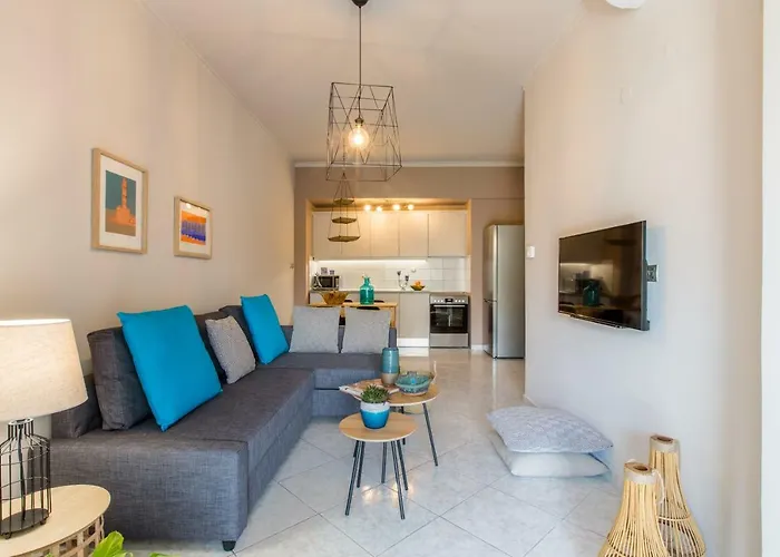 Apartament Nautilus Charm Center With Veranda Chania (Crete)