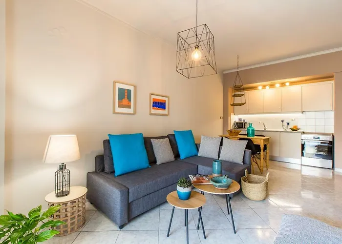 Nautilus Charm Center With Veranda Chania (Crete)